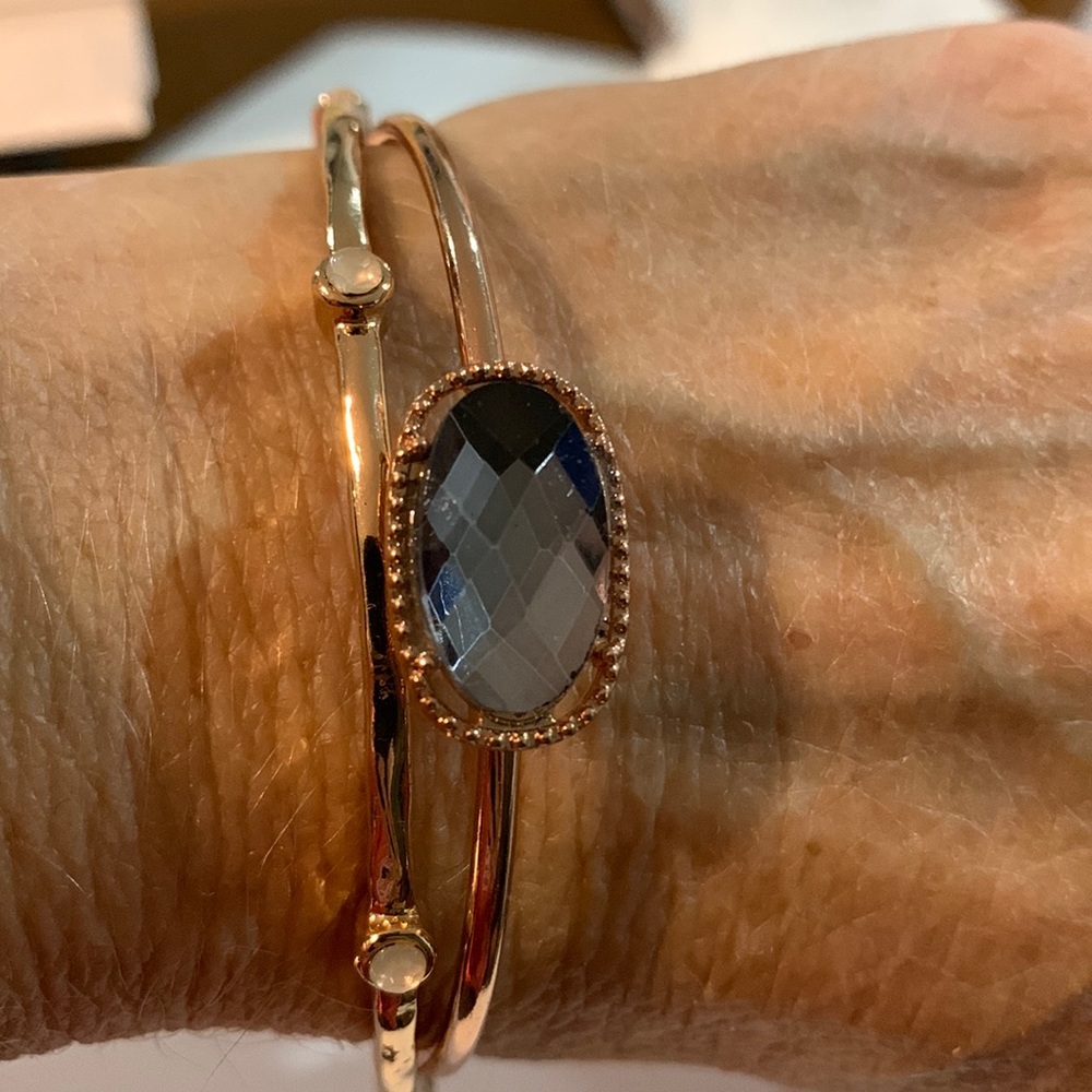 Bracelet, bangles, two, beautiful, NWOT, in box